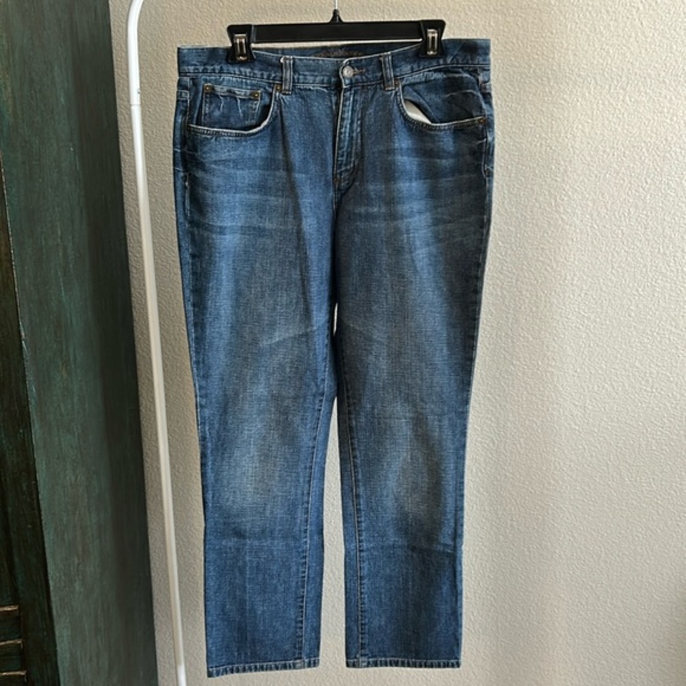 Ralph Lauren, Jeans Co sz 12 Blue Denim Straight Leg